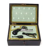 Lot 88 Case Le Page Drop Trigger Flintlock Pistol