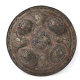 Lot 118 Fine Tibetan Shield, 19th Century