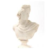 Lot 122 Late 19th C. Italian Marble Bust of Apollo