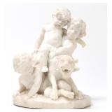 Lot 129 Grand Tour French Marble Sculpture after La Rue of Paris