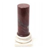 Lot 132 Italian Specimen Marble Column, Circa 1900