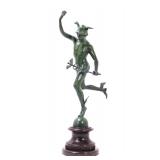 Lot 135 Bronze Statue of Mercury, After Giambologna