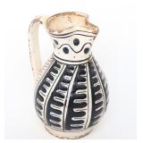 Lot 157 Beautiful Oak Leaf Style Italian Pitcher