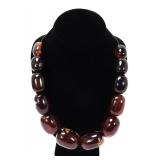 Lot 180 Large Wonderful Amber Beaded Necklace