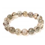 Lot 182 Rutilated Quartz Beaded Bracelet