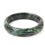 Lot 183 Ruby Zoisite Quartz Bangle Bracelet