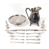 Lot 204 14 Pieces of Vintage Sterling & Plated Silver, R.W. & Sons