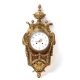 Lot 229 French Louis XVI Ormolu Cartel Wall Clock