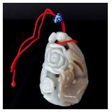 Lot 61 Heavy Chinese Jade Rooster Carving, 112g