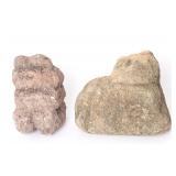 Lot 78 Central American Stone Stargazers
