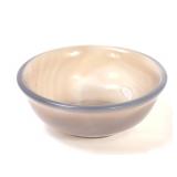 Lot 110 Lovely Purple Agate Carved Trinket Bowl