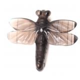 Lot 134 Smoky Quartz Crystal Dragonfly