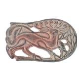 Lot 260 Chinese Bronze Belt Plaque