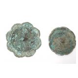 Lot 269 Nice Pair of Chinese Bronze Mirrors