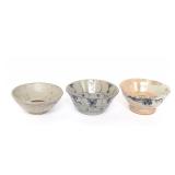 Lot 284 Trio of Antique Chinese Ceramic Bowls
