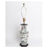 Lot 315 Chinese Porcelain Vase Lamp