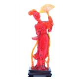 Lot 316 Chinese Resin Cast Guanyin Statue