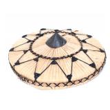 Lot 334 Wonderful Hand Crafted Filipino Bamboo & Rattan Hat