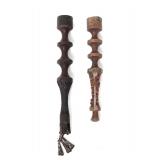 Lot 335 Two Vintage Filipino Thread Holders