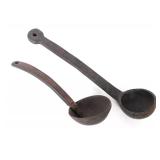 Lot 341 Pair of Carved Wooden Filipino Ladles