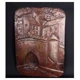 Lot 385 Embossed City Gates Plaque