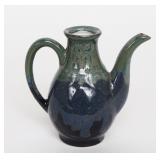 Lot 392 Decorative Green Blue Ewer