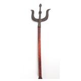 Lot 34 Chinese MetalWood Trident