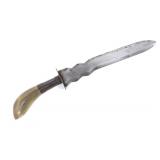 Lot 54 Moro or Sulu Gunong w Green Horn Handle