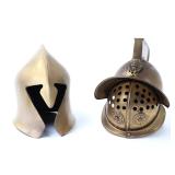 Lot 72 Two Miniature Roman Gladiator Helmets