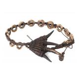 Lot 101 Bone & Antler Philippines Rattan Belt