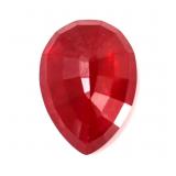 Lot 132 Large Pear Shaped Ruby Gemstone