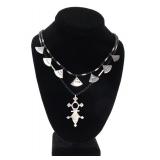 Lot 149 Tuareg Silver Necklaces