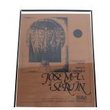 Lot 188 Very Rare Exhibition Poster, Signed Jose Ma de Servin 1917-1983