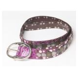 Lot 203 Vintage Italian Vitanuova Belt wCurrency