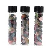 Lot 216 Three Vials of Mined Rainbow Tourmaline