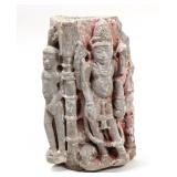Lot 276 Indian Carved Stone Temple Relief, 18th c.