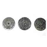 Lot 337 Three Chinese Bronze Mirrors