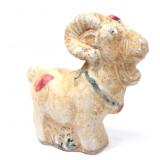 Lot 354 Chinese White Glazed Porcelain Goat