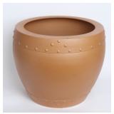 Lot 356 Large Chinese Terracotta Porcelain Jardiniere