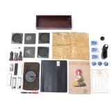 Lot 363 Assorted Lot of Chinese Desk Objects