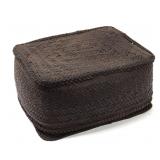 Lot 375 Filipino Square Lidded Storage Basket