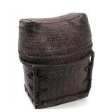 Lot 376 Filipino Rattan Back Pack with Lizards