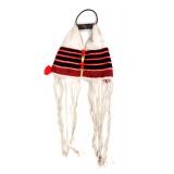 Lot 392 Black, Red & White Woven Filipino Purse