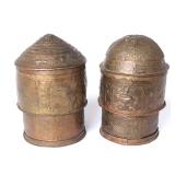 Lot 429 Group of Two Asante Brass & Copper Forowa