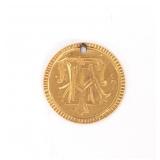 Lot 435 Victorian Style Dollar Coin Pendant
