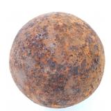 Lot 18 Civil War Era Iron Cannonball