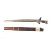 Lot 58 Maguindanao Moro Kris Sword & Scabbard