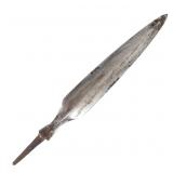 Lot 72 Moro Spear Head, Philippines 19th c.