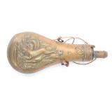 Lot 96 1872 Brass Black Powder Flask