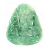 Lot 182 Beautiful Chinese Jade Style Fisherman Pendant